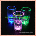 square wine glass with led